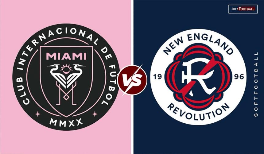 Inter Miami vs New England Revolution (Photo Credit: SoftFootball Media)