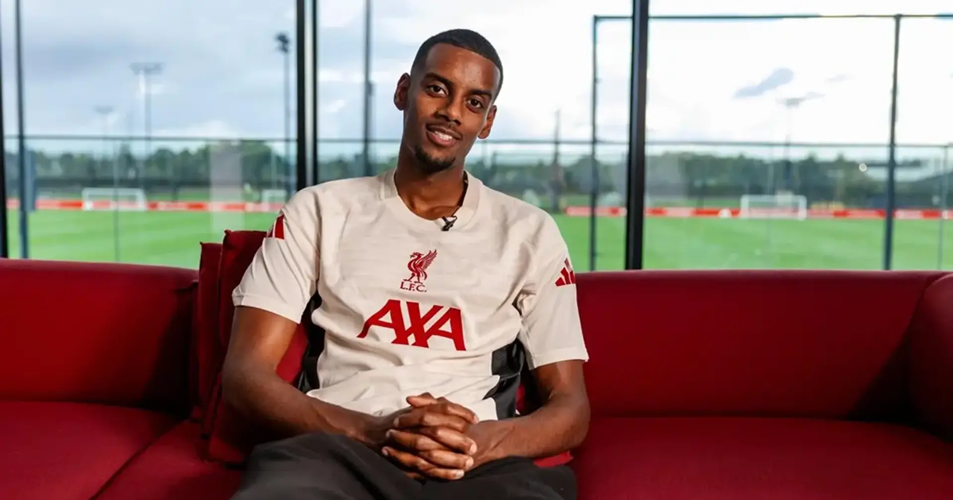 Alexander Isak first Liverpool interview