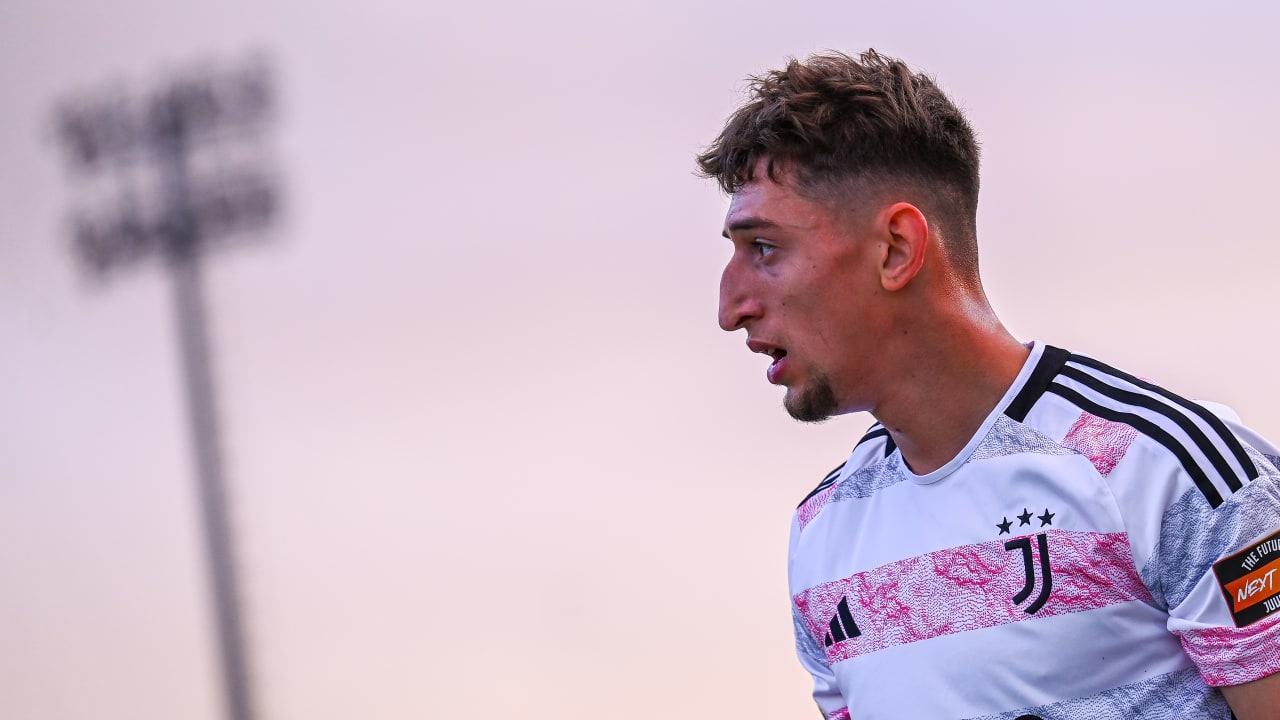 Juventus fullback Jonas Rouhi. Photo credit: Juventus media.