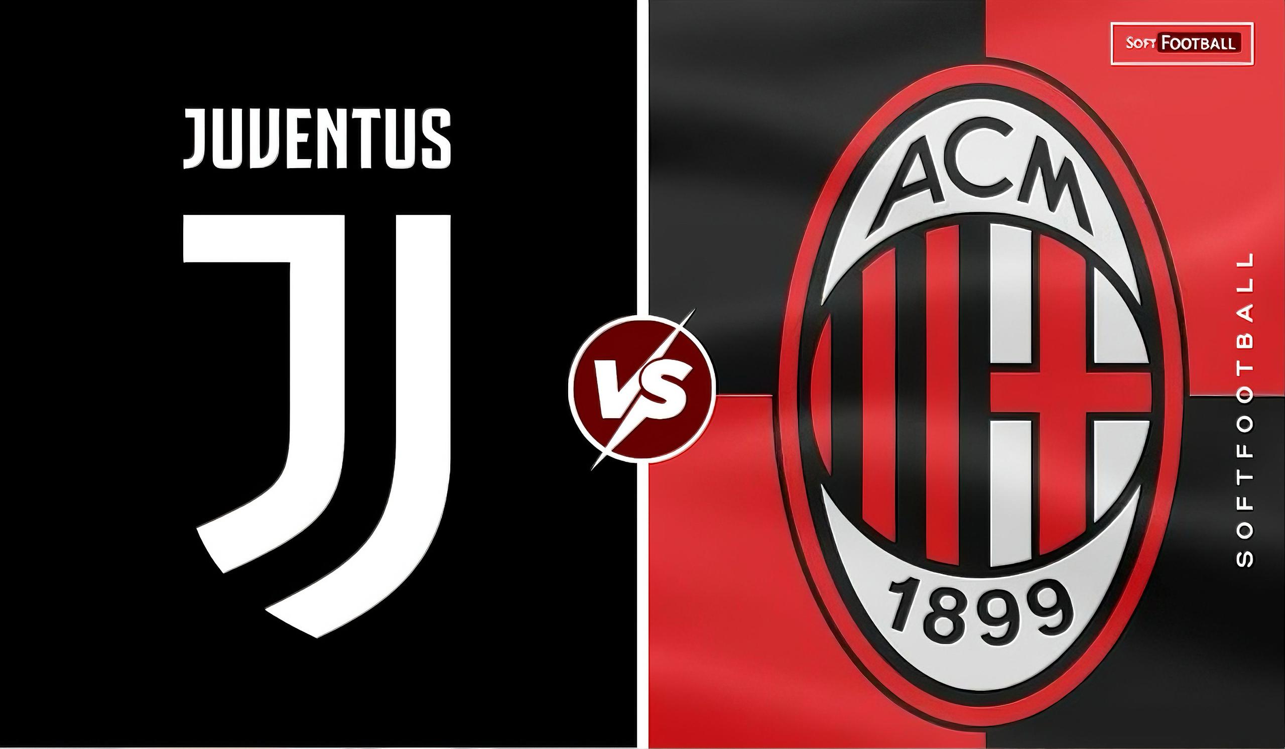 Juventus vs AC Milan (Photo Credit: SoftFootball Media)