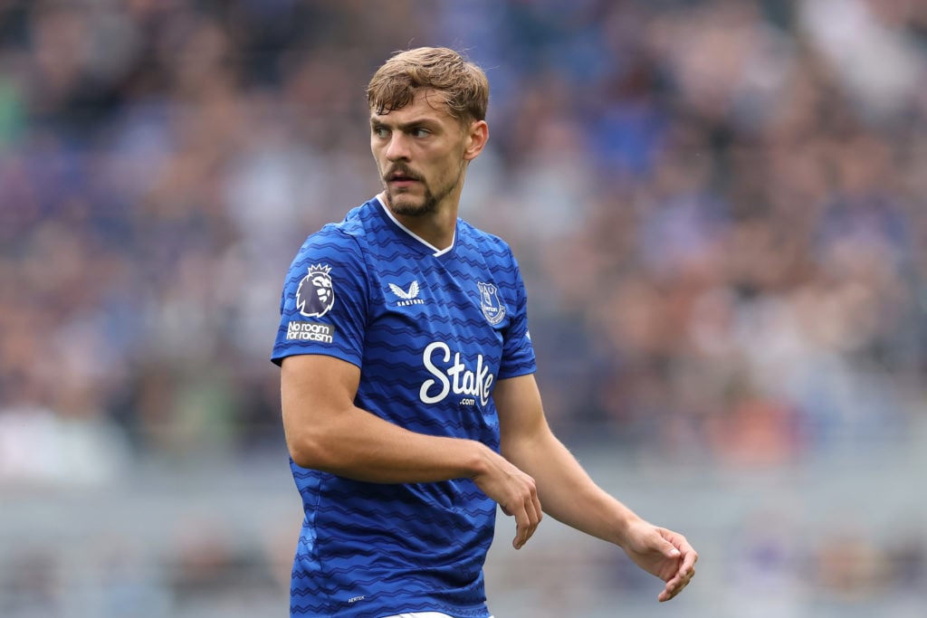 Kiernan Dewsbury-Hall. Photo credit: Everton Media.