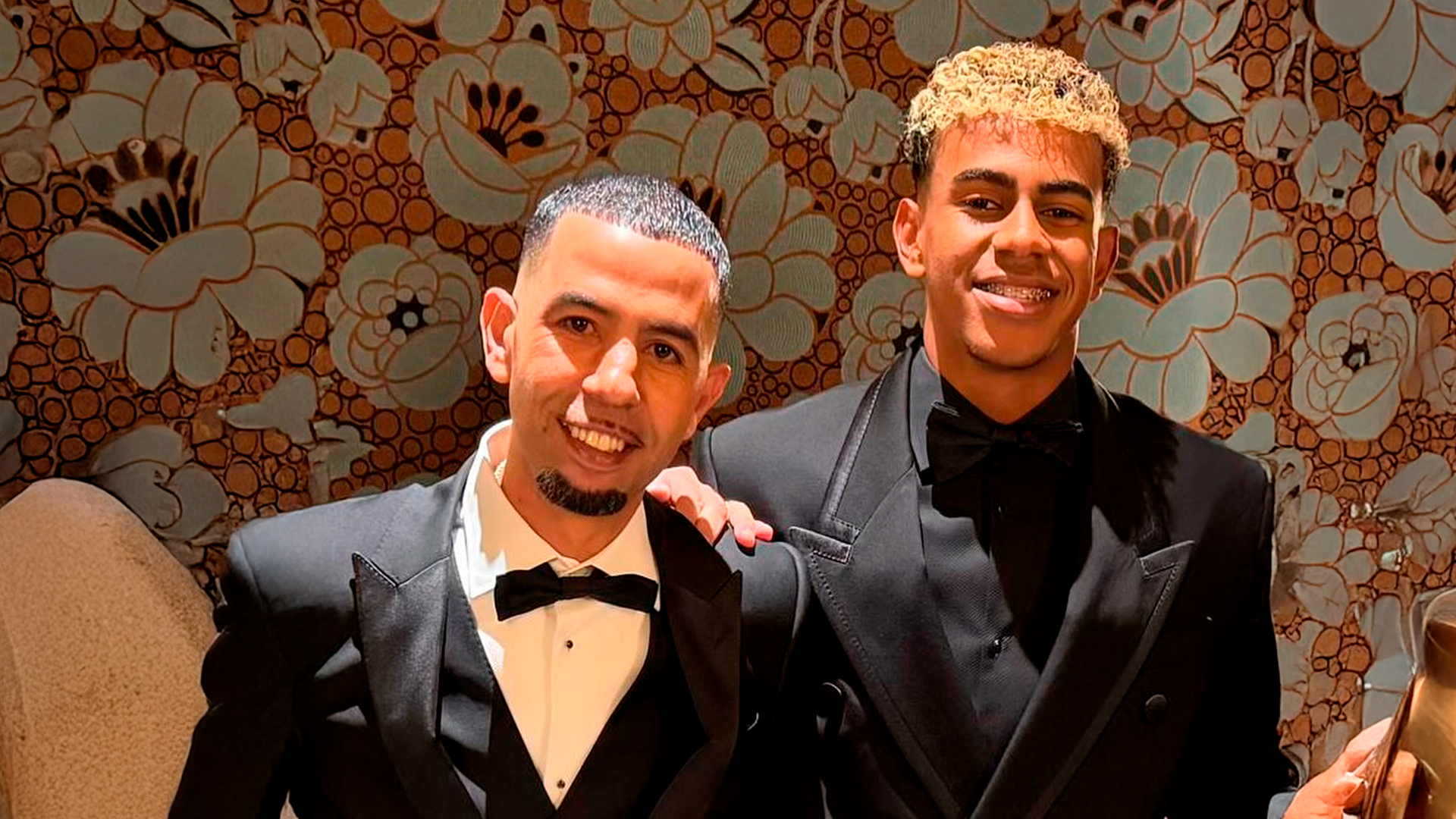 Lamine Yamal and father Mounir-Masraoui (Photo Credit: Mounir-Masraoui Instagram page)