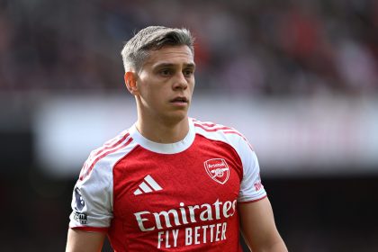 Arsenal forward Leandro Trossard