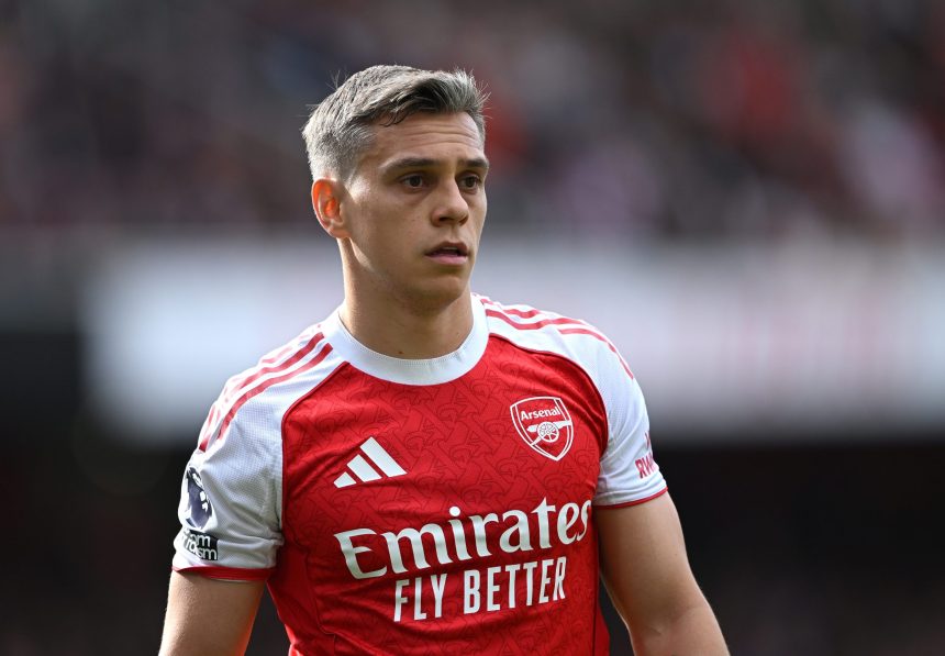 Arsenal forward Leandro Trossard