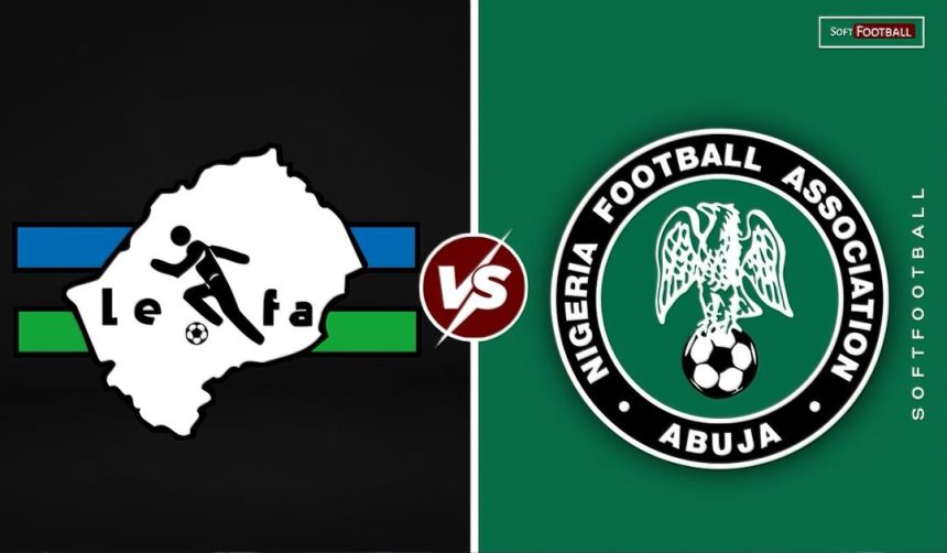 Lesotho vs Nigeria (Photo Credit: SoftFootball Media)