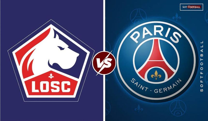 Lille vs Paris Saint Germain (Photo Credit: SoftFootball Media)