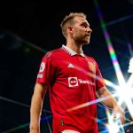 Christian Eriksen left Manchester United last June after the expiration of his contract with the English club. (Credit: @ManUtd on X).
