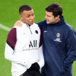 Mauricio Pochettino and Kylian Mbappe