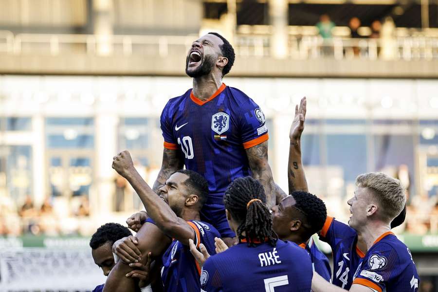 emphis Depay of Netherlands (Photo Credit: Netherlands NT via X)