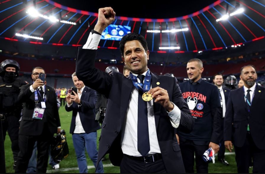 Nasser Al-Khelaïfi. Photo credit: PSG Media