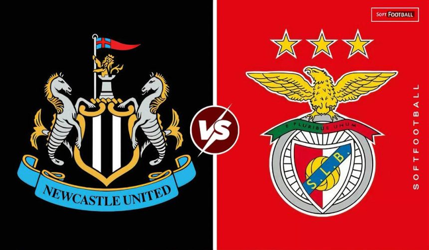 Newcastle United vs Benfica (Photo Credit: Softfootball Media)