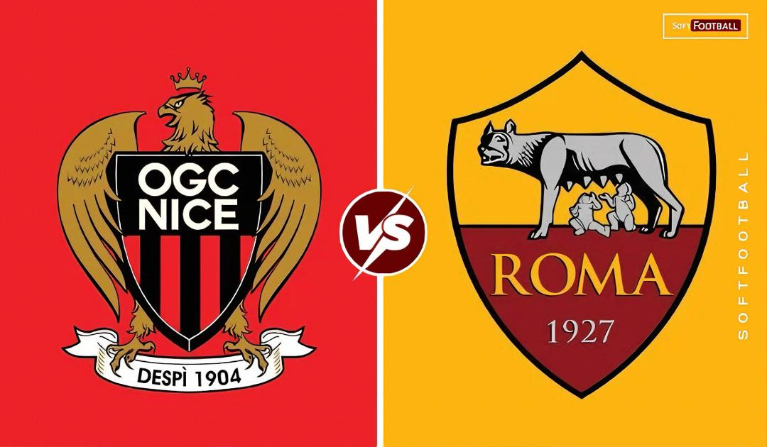 OGC Nice vs AS Roma (Photo Credit: SoffFootball Media)