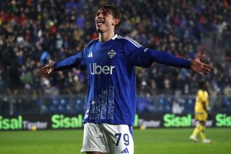 Nico Paz ( Photo Credit: Como Fc website)
