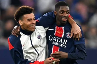 PSG angry with France following latest Dembélé, Doué injury