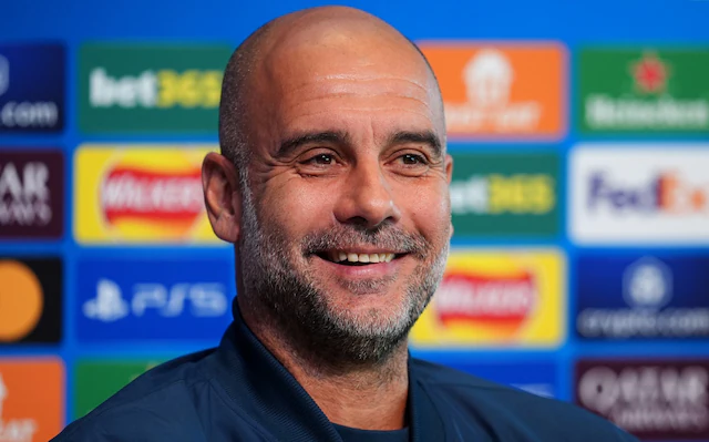 Pep Guardiola (Photo Credit: Man City media)