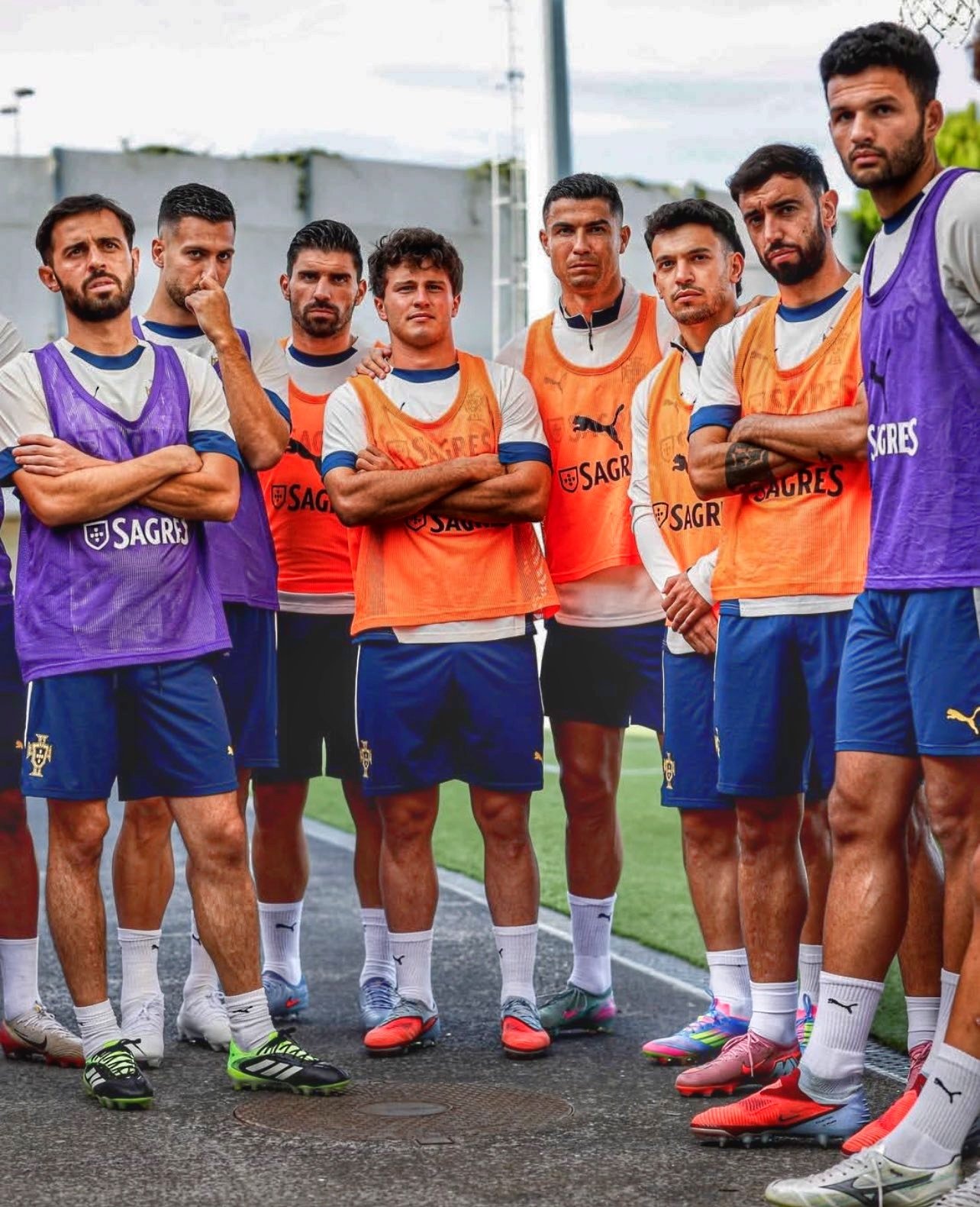 Portugal Squad (Photo Credit: Cristiano Ronaldo via X)