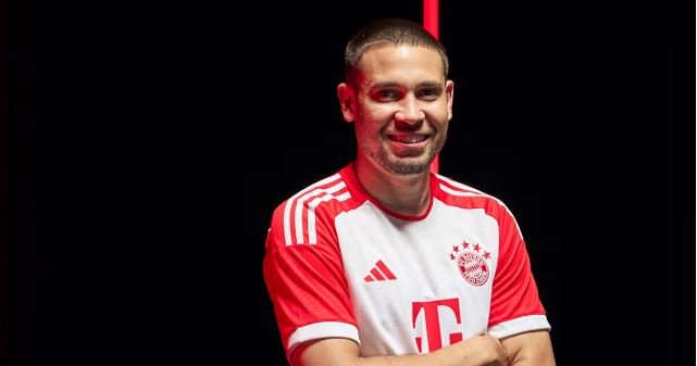 Raphael Guerreiro. Photo credit: Bayern Munich media.