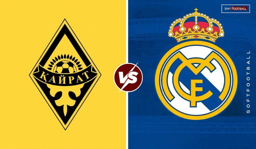 FC Kairat vs Real Madrid (Photo Credit: SoftFootball Media)