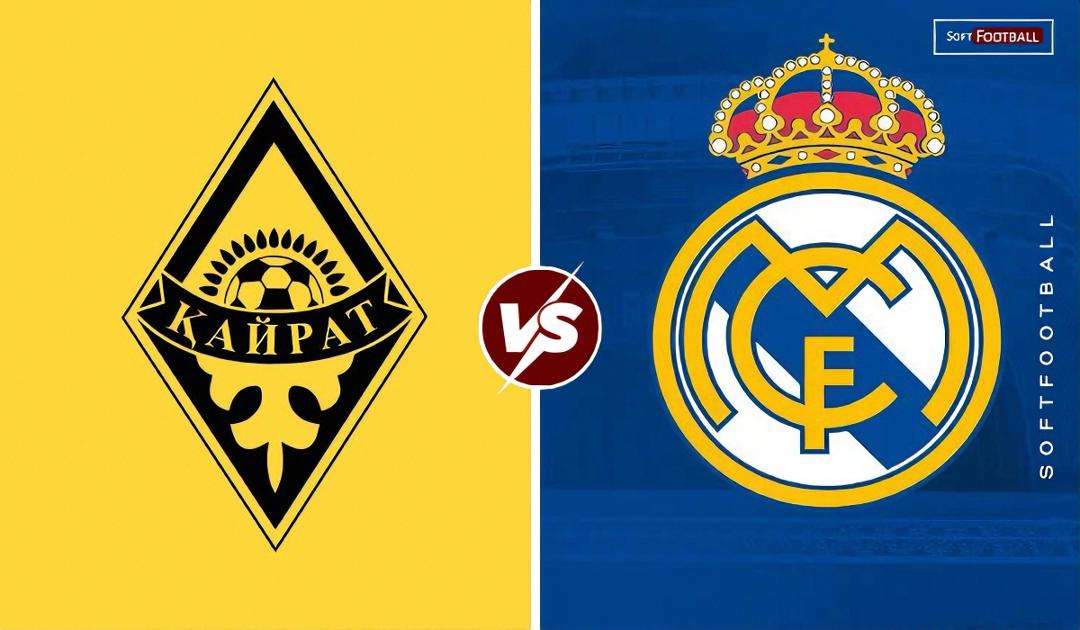 FC Kairat vs Real Madrid (Photo Credit: SoftFootball Media)