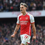 Arsenal forward Leandro Trossard