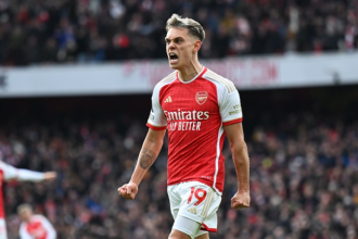 Arsenal forward Leandro Trossard