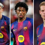 Gavi, Balde, and Frenkie de Jong
