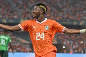 Simon Adingra. Photo credit: FIFA media