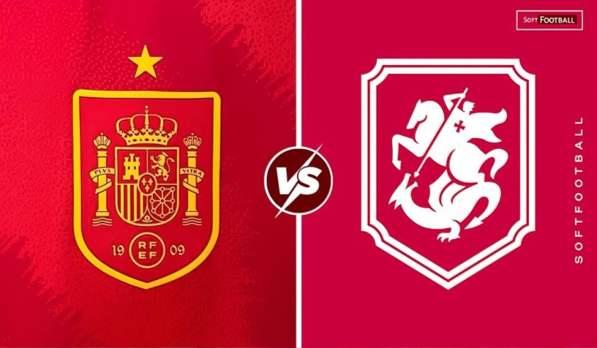Spain vs Georgia (Photo Credit: SoftFootball Media)