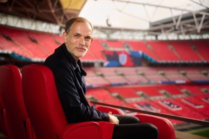 Thomas Tuchel. Photo credit: England media