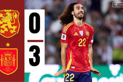 Bulgaria vs Spain (Photo Credit: Softfootball)
