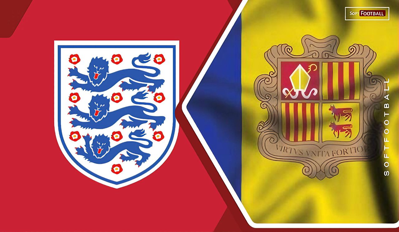 England vs Andorra (Photo Credit: Softfootball.com)