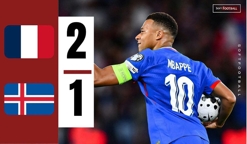 France vs Iceland (Photo Credit: SoftFootball Media)