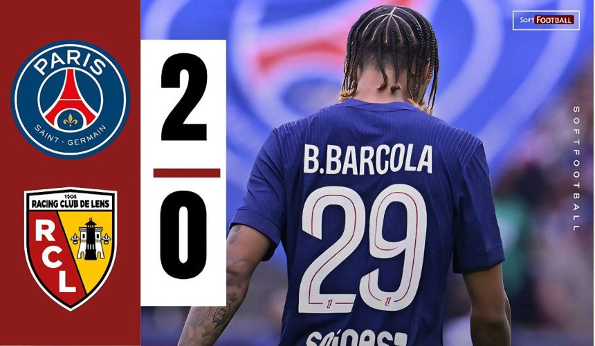 Paris Saint Germain vs Lens (Photo Credit: SoftFootball Media)