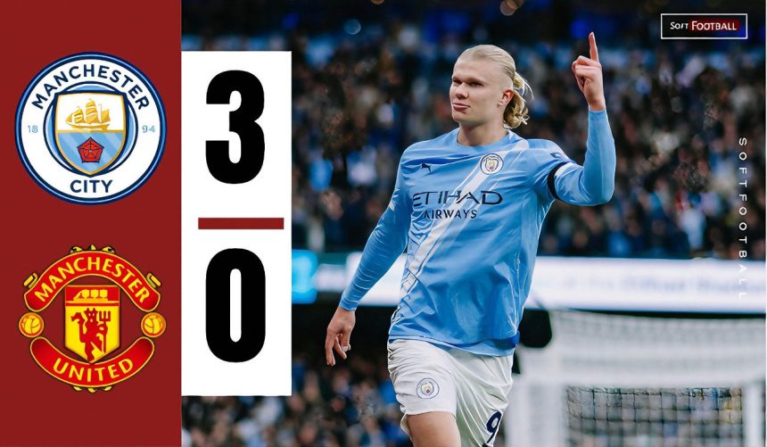 Manchester City vs Manchester United (Photo Credit: Softfootball Media)