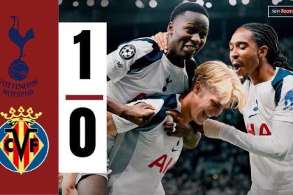 Tottenham vs Villareal (Photo Credit: Softfootball Media)