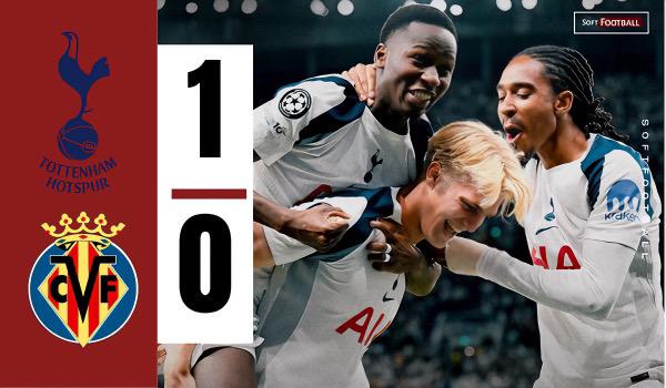 Tottenham vs Villareal (Photo Credit: Softfootball Media)