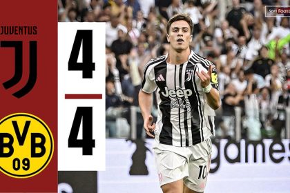 Juventus vs Borussia Dortmund (Photo Credit: Softfootball Media)