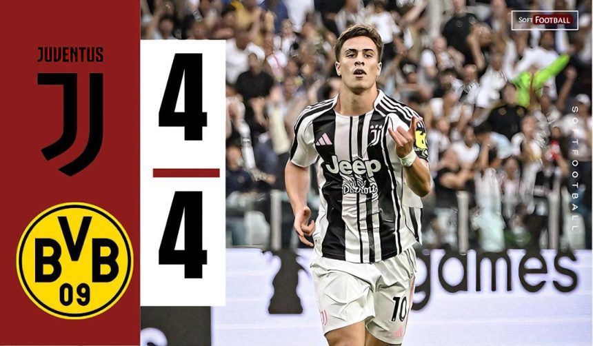 Juventus vs Borussia Dortmund (Photo Credit: Softfootball Media)