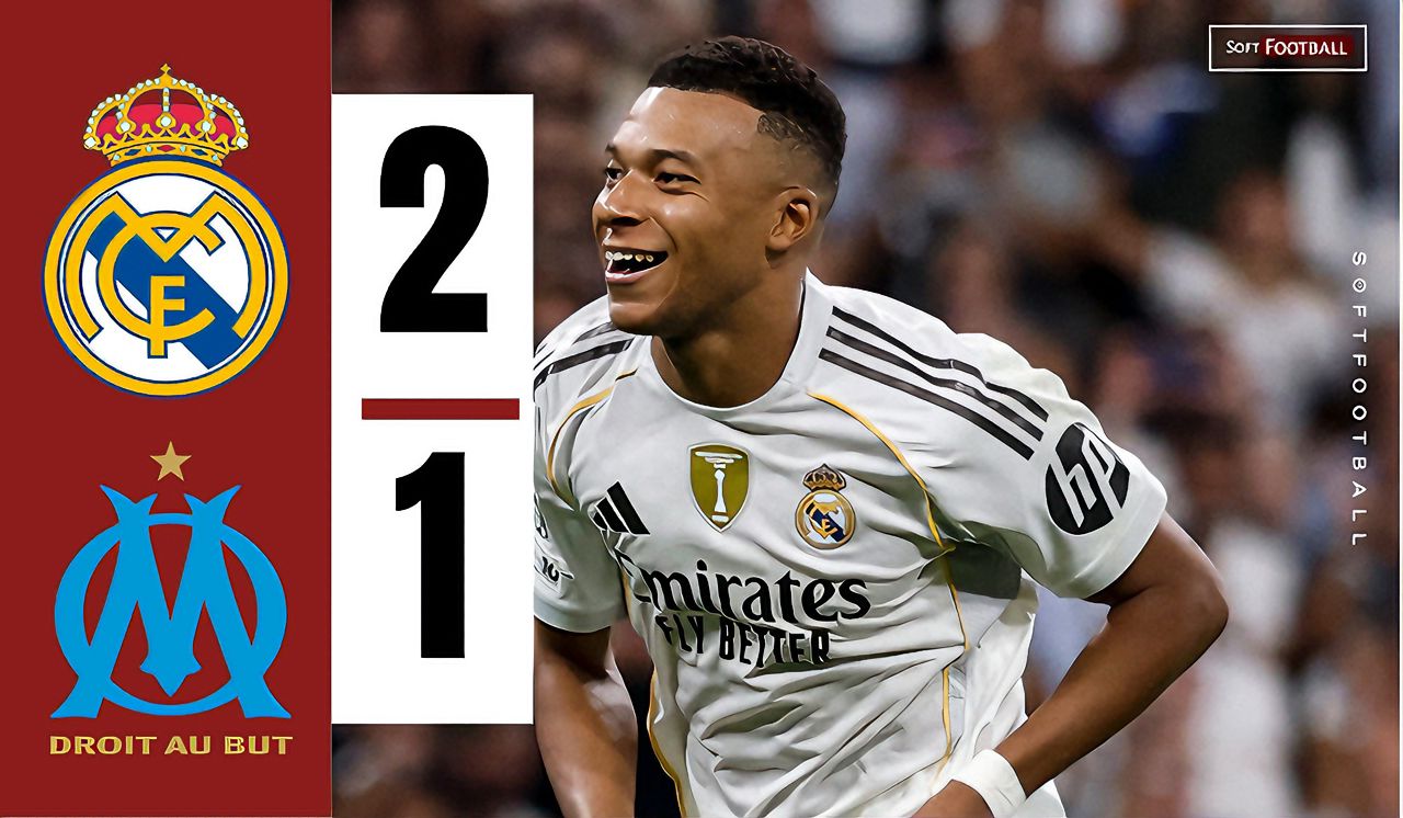 Real Madrid vs Marseille (Photo Credit: SoftFootball Media)