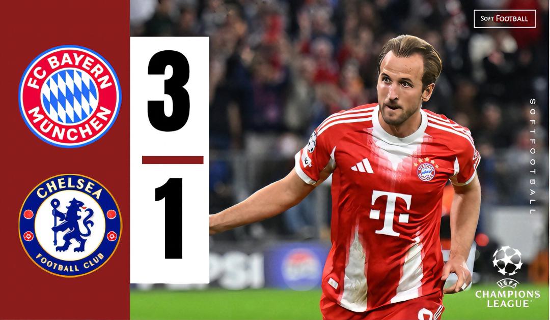 Bayern Munich vs Chelsea (Photo Credit: Softfootball Media)