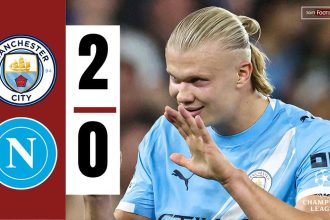 Manchester City began their Champions League campaign. on a high-note following 2-0 win over Napoli. (Credit: Softfootball.)