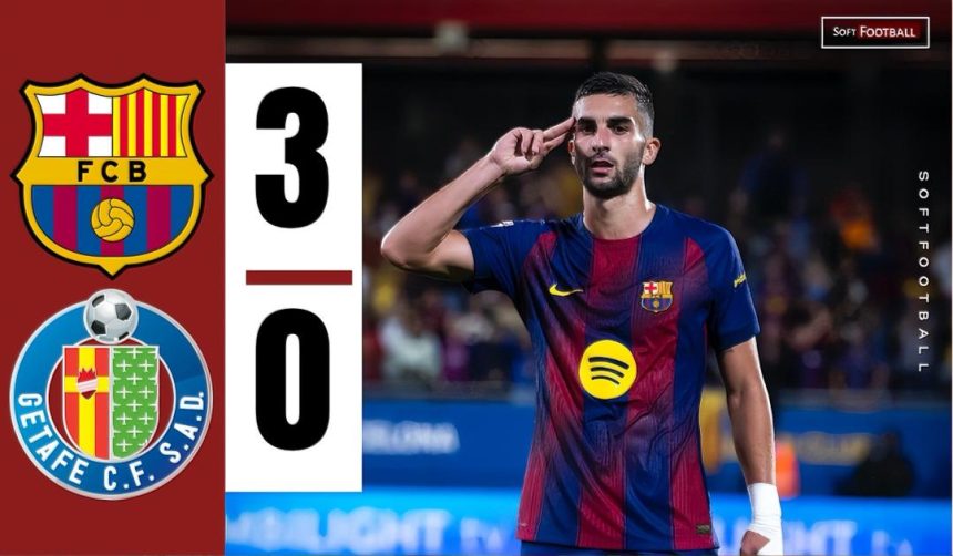 Barcelona vs Getafe (Photo Credit: Softfootball Media)