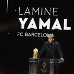 Lamine Yamal Kopa Trophy winner (Photo Credit: Ballon d'or via X)