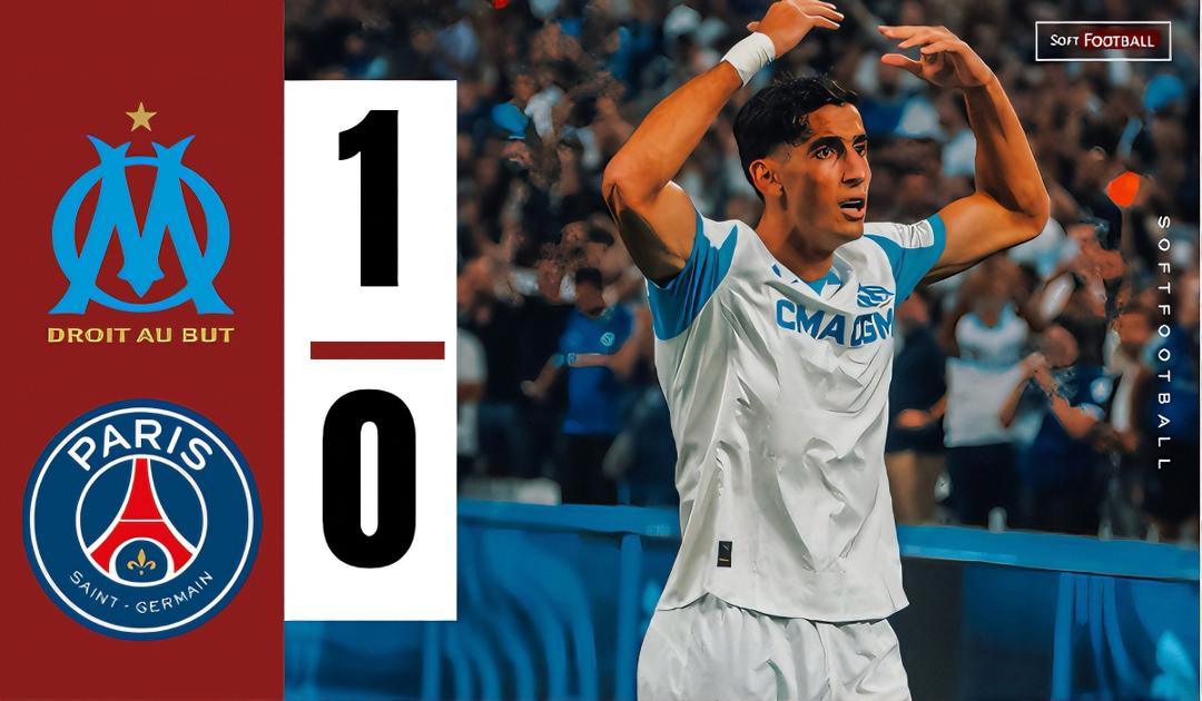 Olympique Marseille vs Paris Saint Germaine (Photo Credit: Softfootball Media)