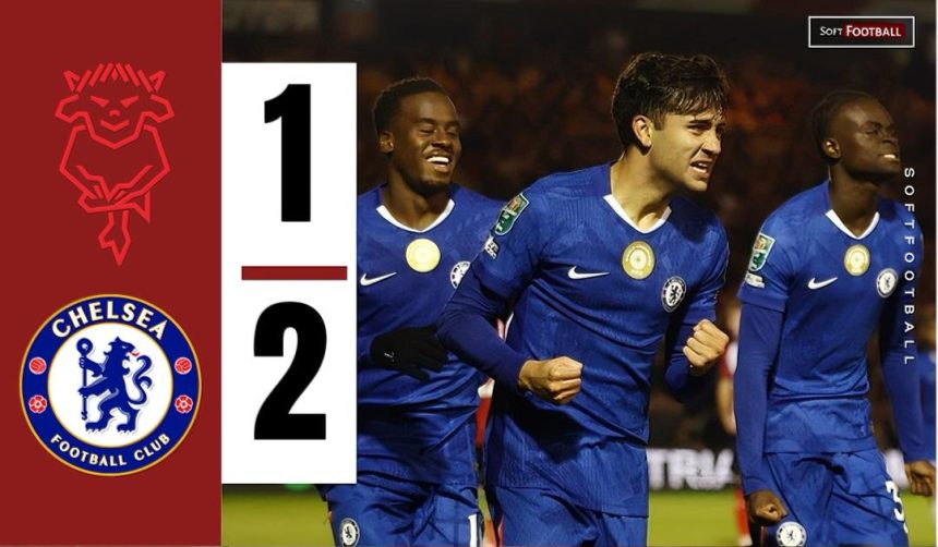 Lincoln City vs Chelsea (Photo Credit: Softfootball Media)