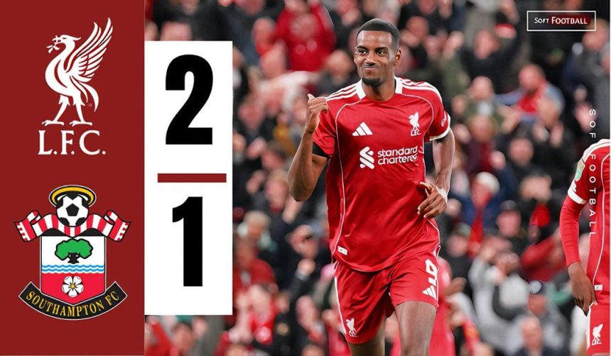 Liverpool vs Southampton (Photo Credit: SoftFootball Media)