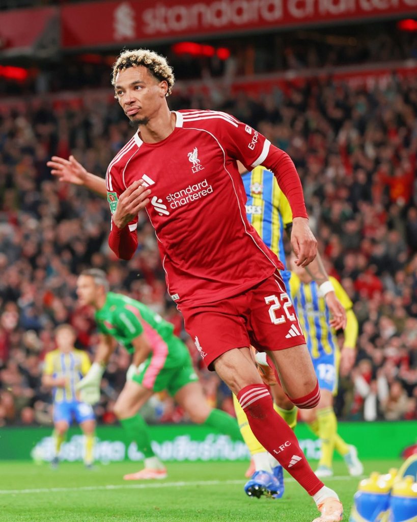 Hugo Ekitike Of Liverpool (Photo Credit: Liverpool via X)