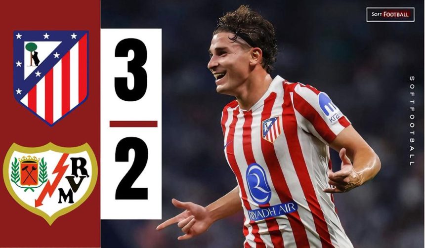 Atletico Madrid vs Rayo Vallecano (Photo Credit: Softfootball Media)