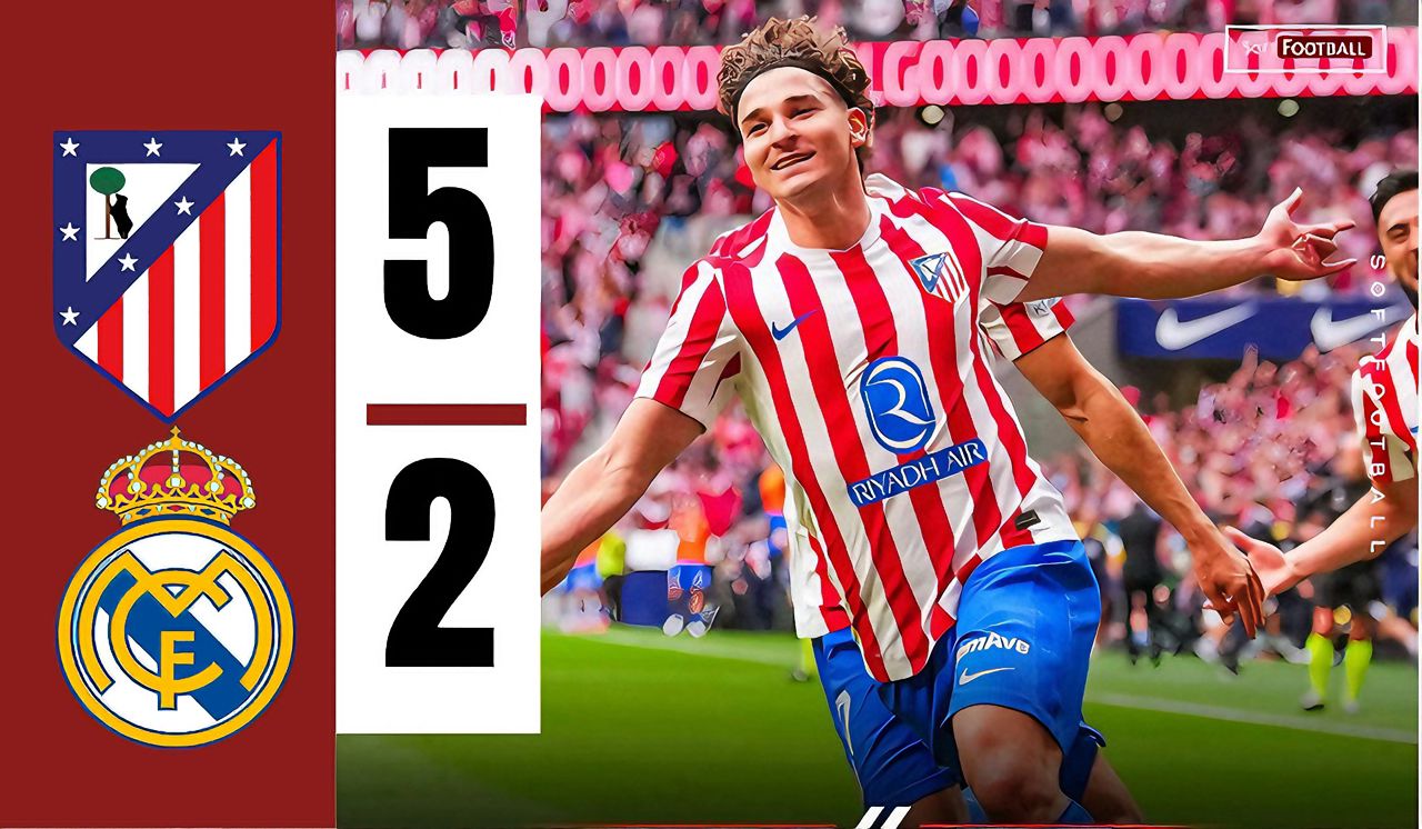 Atletico Madrid vs Real Madrid (Photo Credit: Softfootball Media)