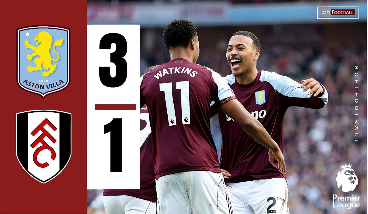 Aston Villa vs Fulham (Photo Credit: Softfootball Media)